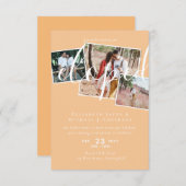 PHOTO Nous Avons Elopé Faire-part Réception Party (Devant / Derrière)