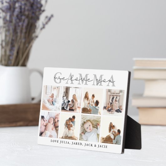 Photo Nous vous aimons, Gamma Plaque