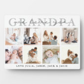 Photo Nous Vous Aimons, Grand-Père Plaque (Devant)