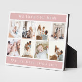 Photo Nous vous aimons Mimi Plaque (Côté)