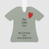 Photo numérique Occupation personnalisée militaire (dos)