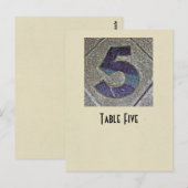 photo numéro 5 carte de table (Devant / Derrière)