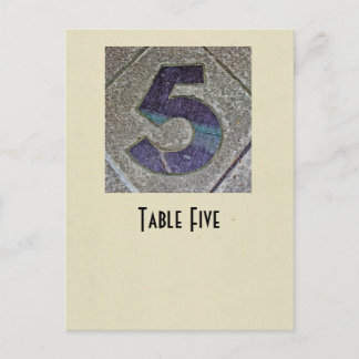 photo numéro 5 carte de table