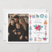 Photo Nutcracker Ballet Christmas Feestdagenkaart (Voorkant)