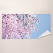 PHOTO OF CHERRY BLOSSOM TREE (Serviette de bain)