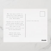 Photo Overlay Faire-part de naissance Merci (Verso)