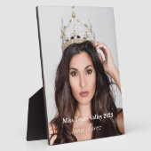 Photo Pageant Queen Plaque (Côté)