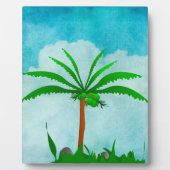 Photo Palm Tree Plaque (Devant)