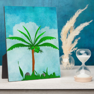 Photo Palm Tree Plaque