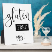 Photo Panneau sans gluten Plaque de plateau avec Easel (Côté)