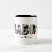 Photo papa Collage de la Mug pour la Fête des père (Centre)