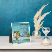 Photo Papa Poem Plaque - Conception de pêche (Insitu)