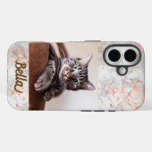 Photo Pastel Gray Rose Gold Case-Mate iPhone Case (Achterkant (horizontaal))