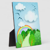 Photo Paysage des Imaginaires, plaque (Côté)