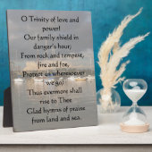 Photo Père éternel fort pour sauver Plaque (Côté)