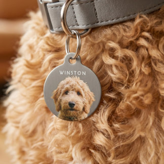 Photo Personalized Dogs Name - READ DESCRIPTION Huisdierpenning