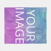 Photo personalized   fleece deken (Voorkant (Horizontaal))