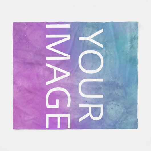 Photo personalized   fleece deken (Voorkant (Horizontaal))