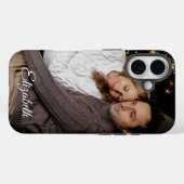 Photo Personalized Name  Case-Mate iPhone Case (Achterkant (horizontaal))