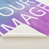 Photo personalized   sherpa deken (3/4)