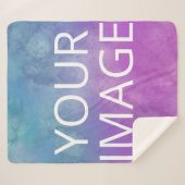 Photo personalized   sherpa deken (Voorkant (horizontaal))