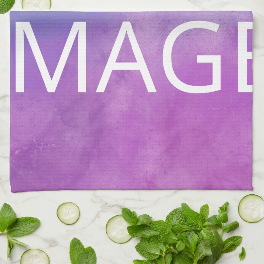 Photo personalized theedoek (Gevouwen)