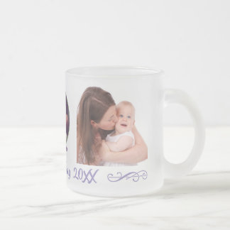 Photo personnalisable Fête des mères Mug en verre 