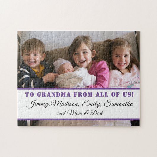 Photo personnalisable - Puzzle (Horizontal)