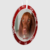 Photo personnalisé d'animal de compagnie & Nom Noë (devant)