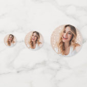 Photo personnalisée 16e anniversaire Confetti (Derrière)