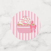 Photo personnalisée & Anniversaire Confetti (Petit recto)