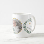 Photo personnalisée Baptême Mug Garde religieuse (Devant droit)