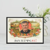 Photo personnalisée Boîte à Étiquette Invitation d (Debout devant)