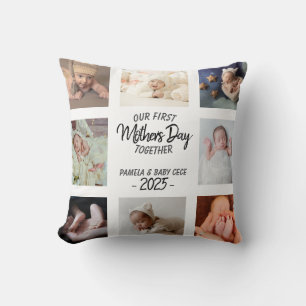 Photo personnalisée Cadeau Coussin de la fête des