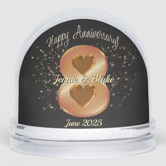 Photo personnalisée Cadeau du 8e anniversaire (Avant)