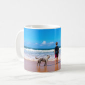 Photo personnalisée Café Mug Votre propre design a (Devant gauche)