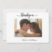 photo personnalisée calligraphie texte merci maria (Devant)