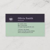 Photo personnalisée Carte de visite de soins à dom (Devant)