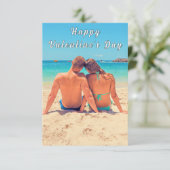 Photo personnalisée Carte Saint-Valentin (Debout devant)