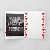 Photo Personnalisée Carte Saint-Valentin Pour Mari (Intérieur)