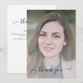 Photo Personnalisée Célébration De La Carte de rem (Devant / Derrière)