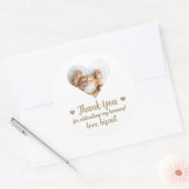 Photo personnalisée Chat Mariage Favoriser Sticker (Enveloppe)