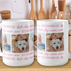 Photo personnalisée Chien Maman Café Mug
