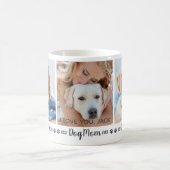 Photo personnalisée Chien Maman Café Mug (Centre)