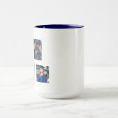 Photo personnalisée Collage de photos Coffee Mug (Centre)