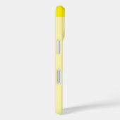 Photo personnalisée coque iphone jaune|Texte (Verso / Droite)
