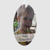 Photo personnalisée Cute Keepsaké de Noël (devant)