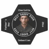Photo personnalisée de Best Daddy Fête des pères (Plat)