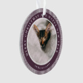 Photo personnalisée de Houndstooth classique (devant)