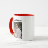 Photo personnalisée de la Saint Valentin Mug (Devant gauche)